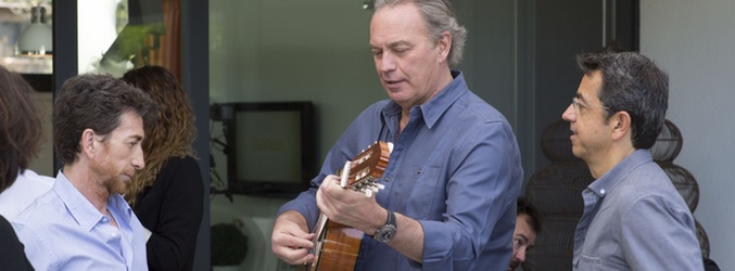 Bertín Osborne junto a Pablo Motos y Pablo Carrasco