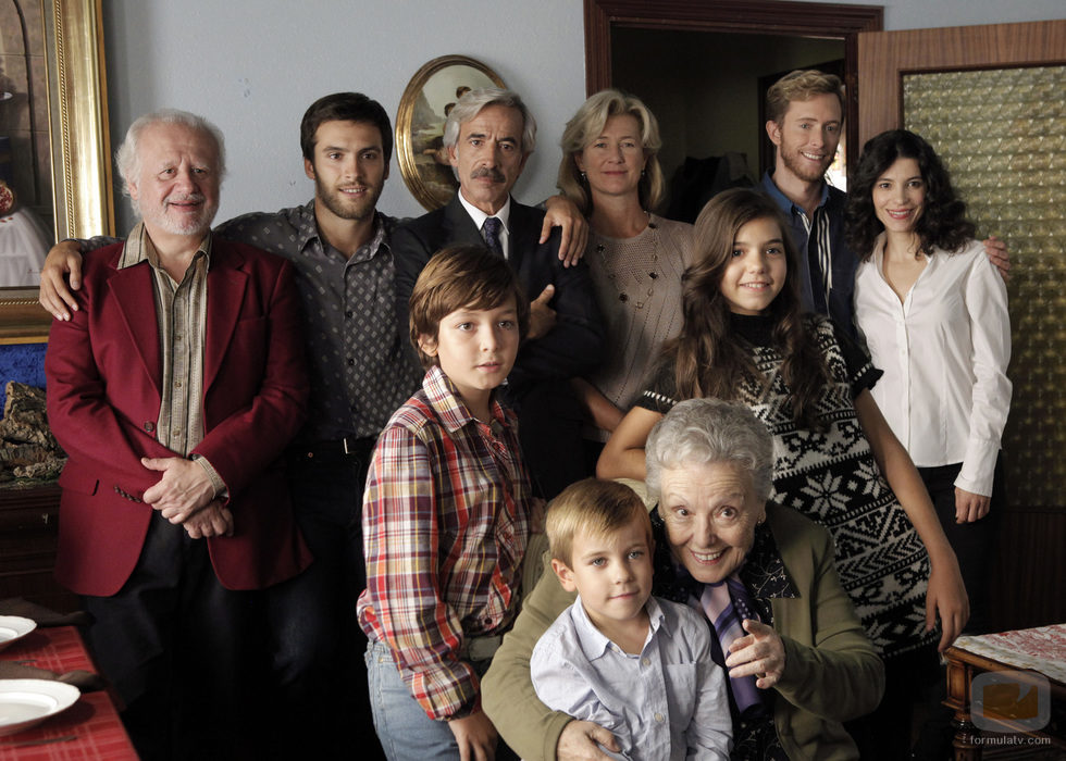La familia Alcántara reunida en la 17ª temporada de 'Cuéntame cómo pasó'