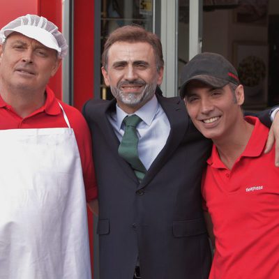 Pablo Carbonell, José Mota y Pitingo en 'El resplandor. Especial Mota'