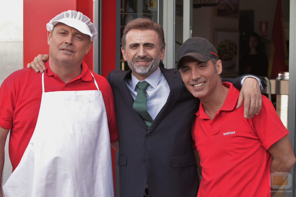 Pablo Carbonell, José Mota y Pitingo en 'El resplandor. Especial Mota'