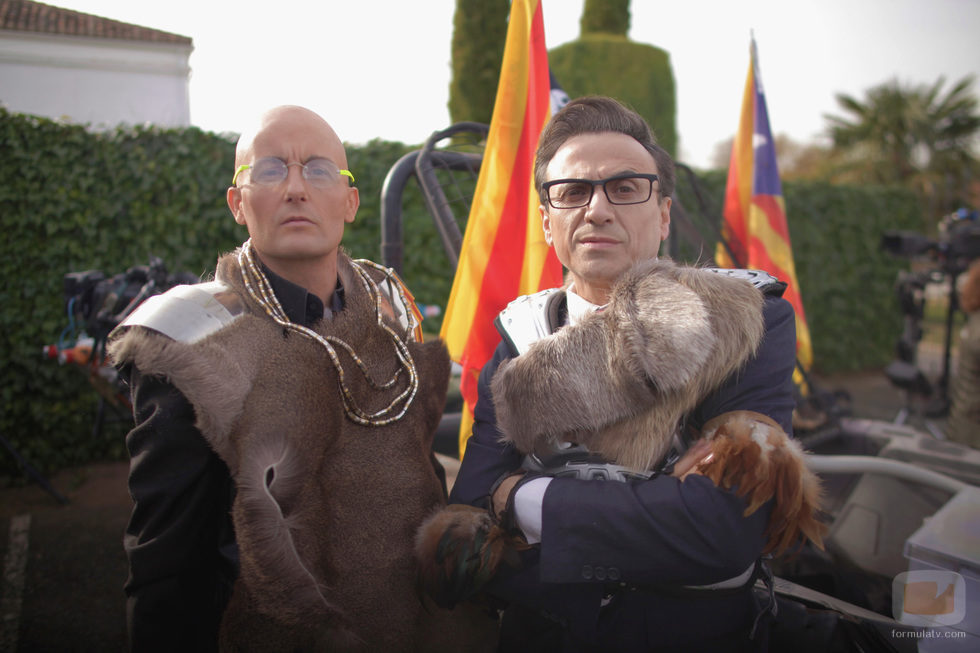 José Mota como Artur Mas en una parodia de "Mad Max" en su especial de Nochevieja 2015