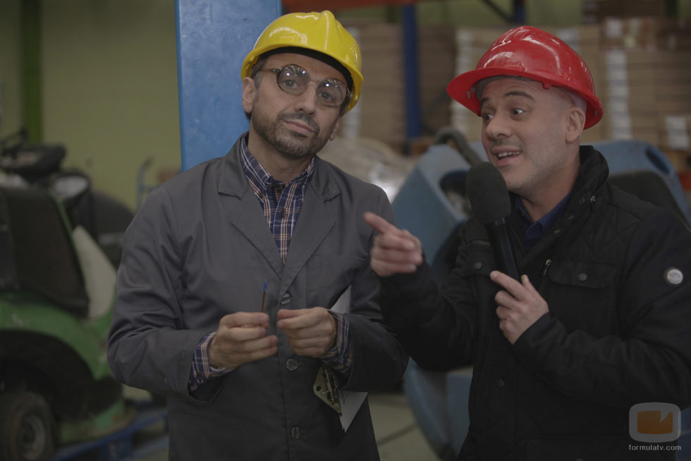 José Mota y Javier Gutiérrez en un sketch de 'El resplandor. Especial Mota'
