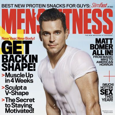 Matt Bomer en la portada de Men's Fitness