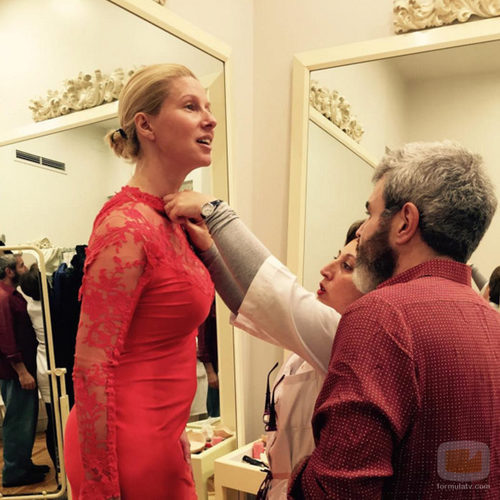 Anne Igartiburu y su traje de Campanadas 2015