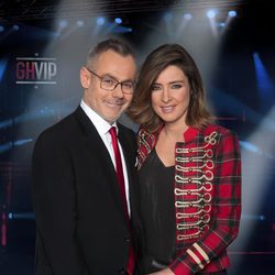 Jordi González y Sandra Barneda en 'Gran Hermano VIP 4'