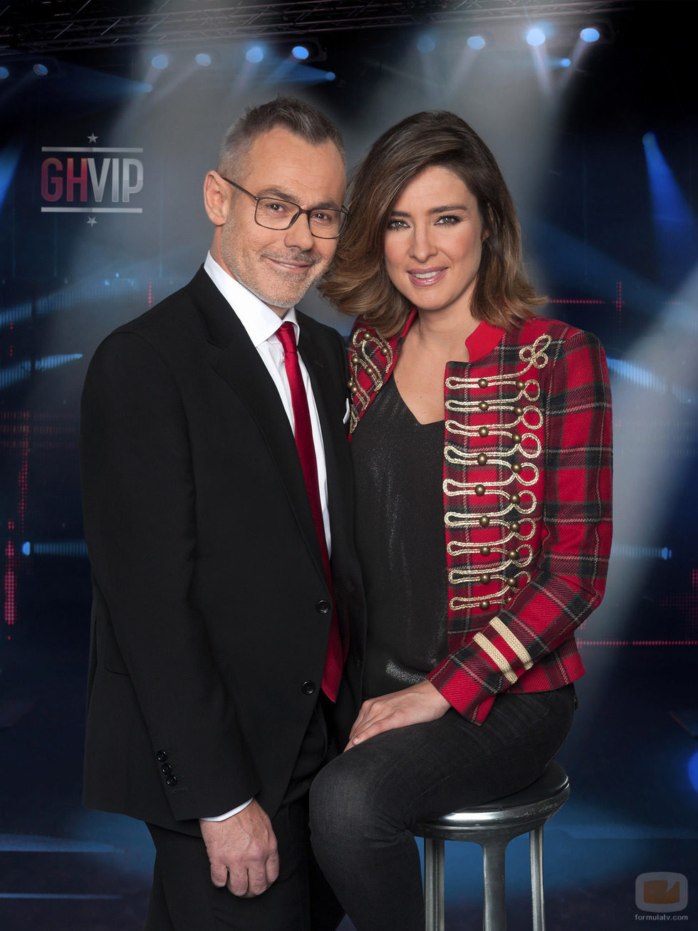 Jordi González y Sandra Barneda en 'Gran Hermano VIP 4'