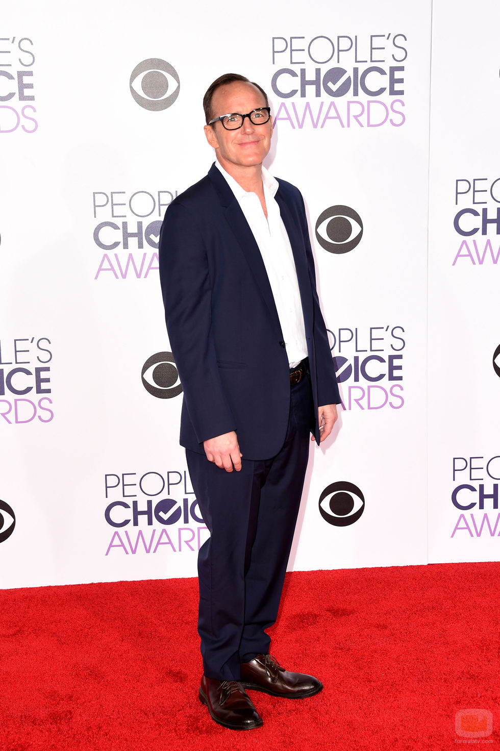Clark Gregg en la alfombra de los People Choice Awards 2016
