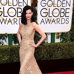 Eva Green en la alfombra roja de los Globos de Oro 2016