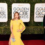 Jennifer Lopez en la alfombra roja de los Globos de Oro 2016