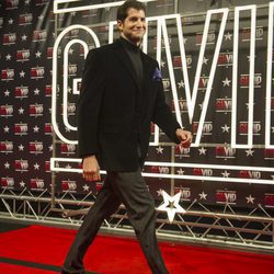 Julián Contreras, llegando al photocall, durante la primera gala de 'GH VIP 4'