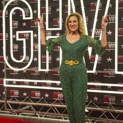 Rosa Benito posa en el photocall de 'GH VIP 4' durante la primera gala