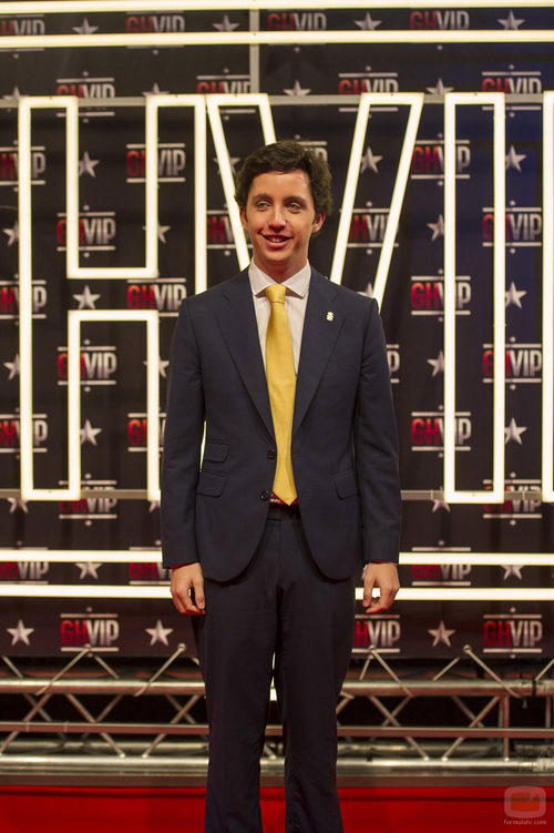 Francisco Nicolás posa en el photocall durante la primera gala de 'GH VIP 4'