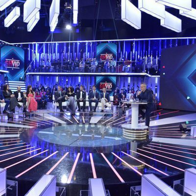 Jordi González, en plató, durante la primera gala de 'GH VIP 4'
