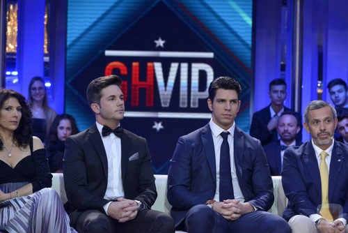 Adrián Soler y Diego Matamoros durante la primera gala de 'GH VIP 4'