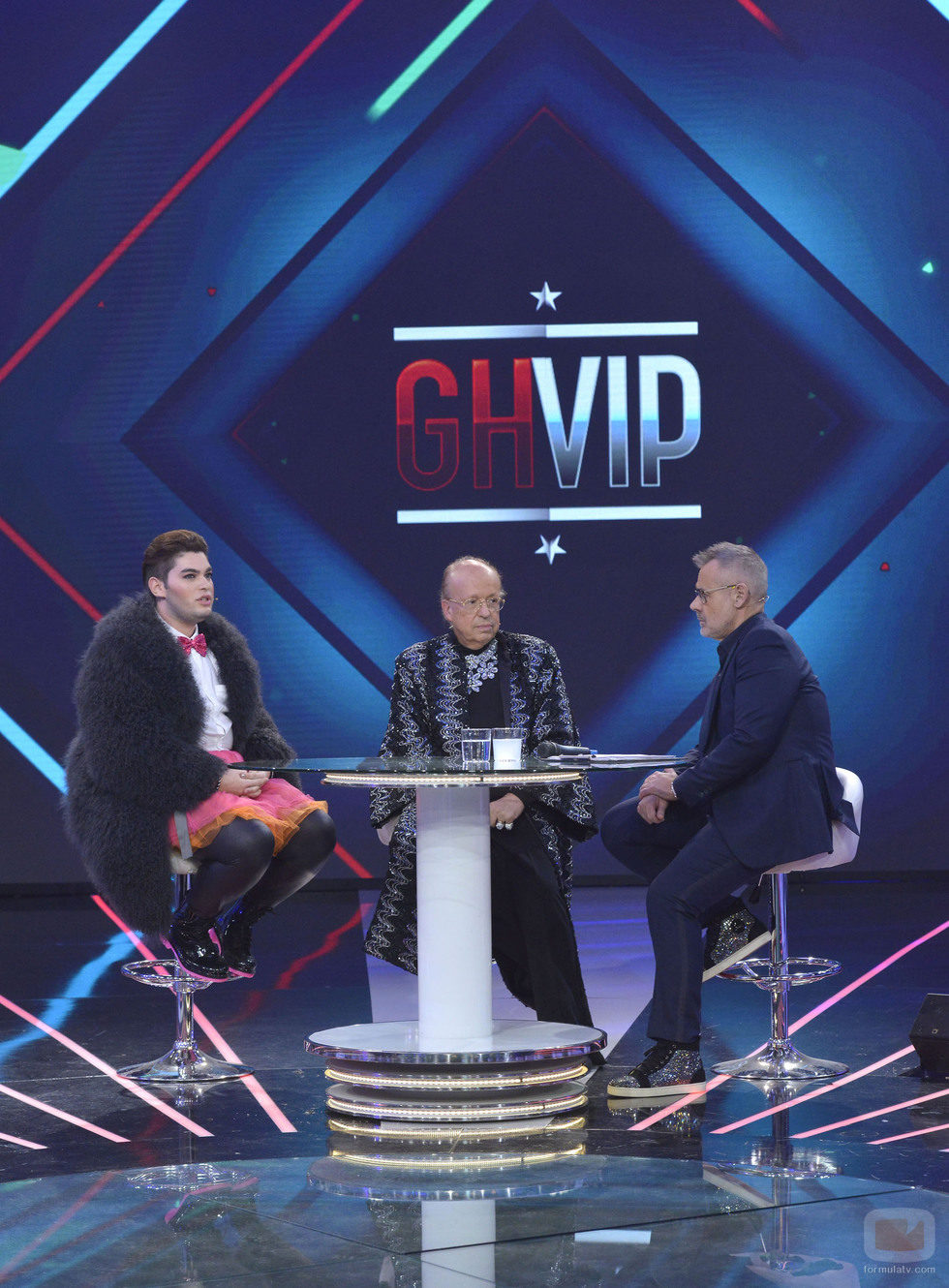 Jordi González entrevista a Sema y Rappel en la primera gala de 'GH VIP 4'