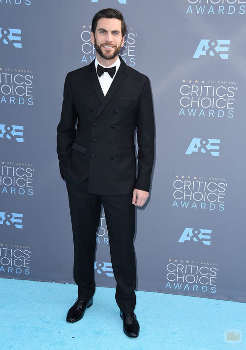 Wes Bentley en la alfombra de los Critics' Choice Awards