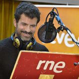 Rodolfo Sancho grabando 'Tiempo de Valientes'