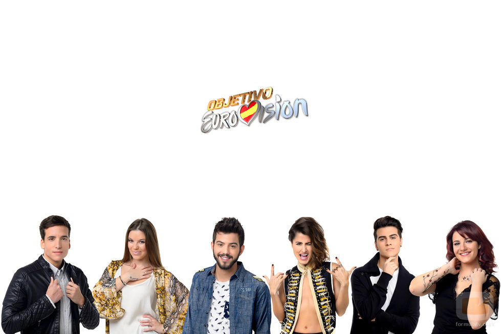 Los participantes de 'Objetivo Eurovisión'