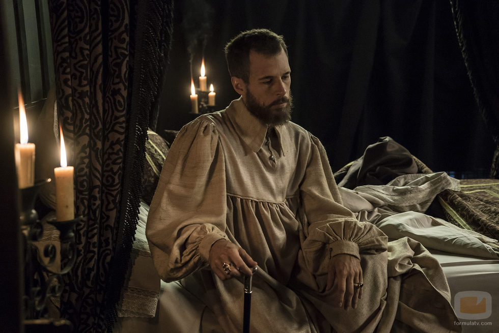 Carlos V a punto de morir en 'Carlos, rey emperador'