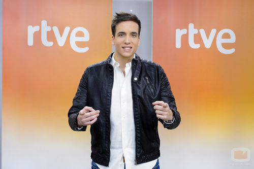 Xuso Jones en la rueda de prensa de 'Objetivo Eurovisión'