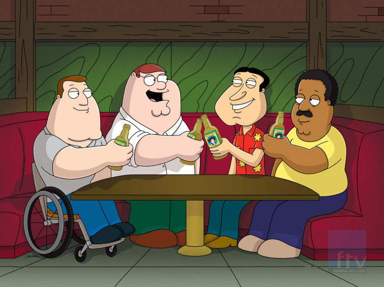 Peter Griffin y sus amigos