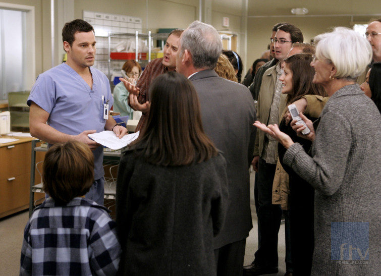 Justin Chambers en "Ahogándose en tierra firme" de 'Anatomía de Grey'
