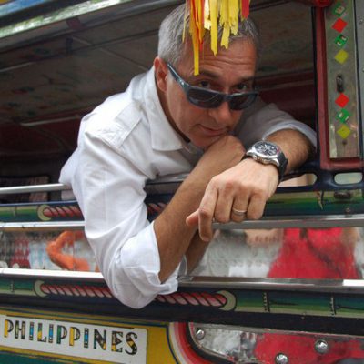 Javier Sardá grabó uno de sus reportajes de 'Dutifrí' en Filipinas
