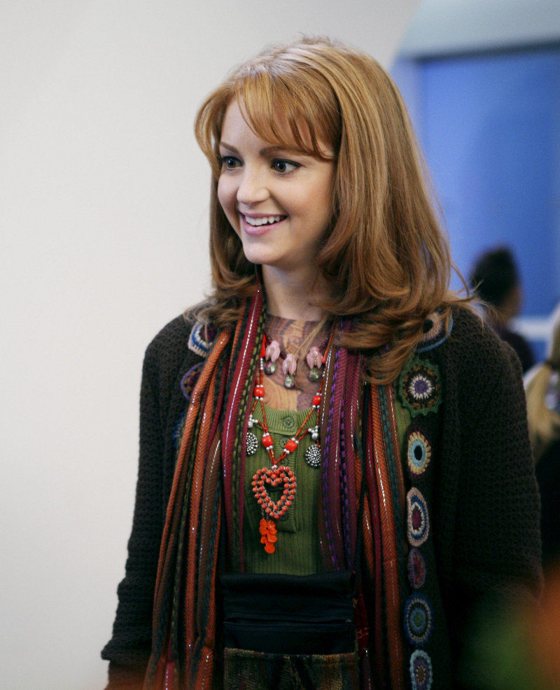 Jayma Mays en el capítulo "Abandonada" de 'Ugly Betty'