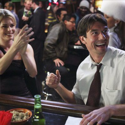 Jerry O'Connell y Rebecca Romijn en 'Ugly Betty'