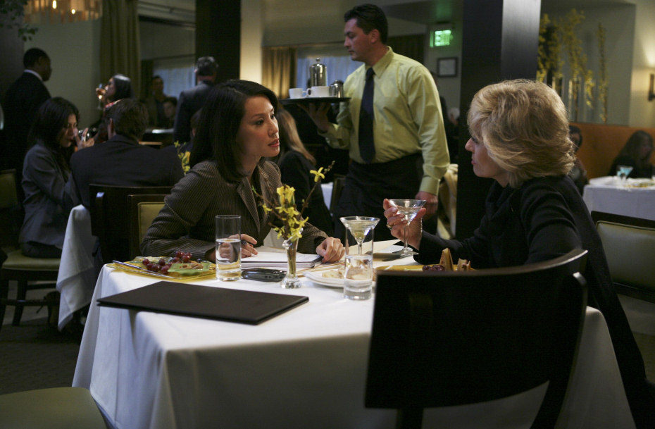 Lucy Liu y Judith Light
