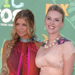 Fergie y Scarlett Johansson
