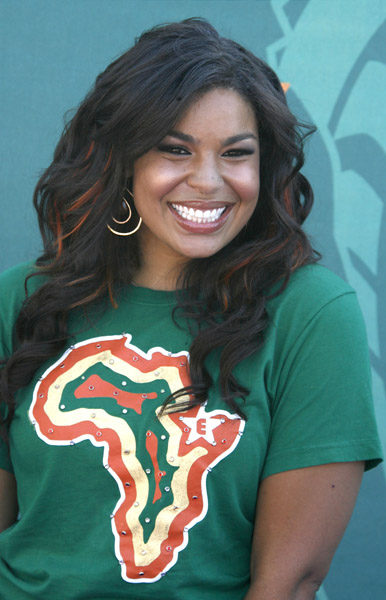 La artista Jordin Sparks en los 'Teen Choice Awards 2008'