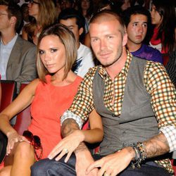 Victoria y David Beckham
