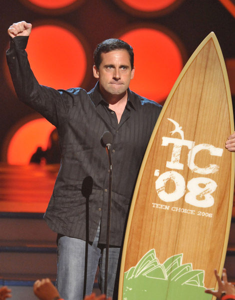 Steve Carell, ganador en los Teen Choice Awards 2008