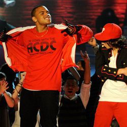 Chris Brown y Adam Sevani 