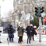 Rodaje de 'Buscando el Norte' con Belén Cuesta