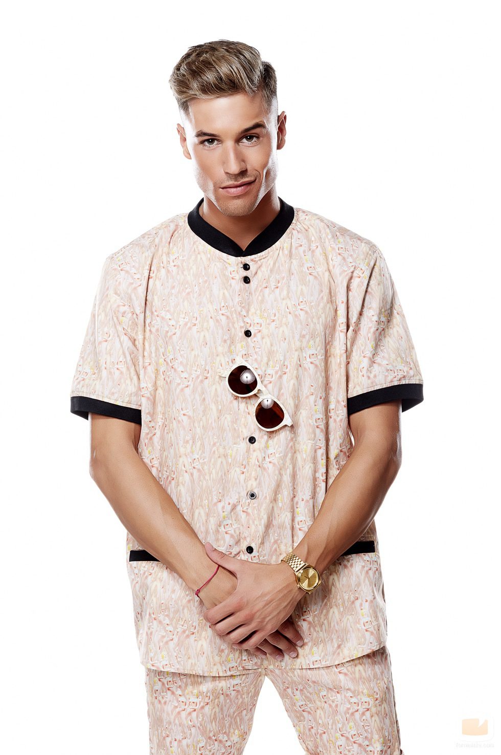 Foto promocional de Abraham, participante de 'MTV Super Shore'