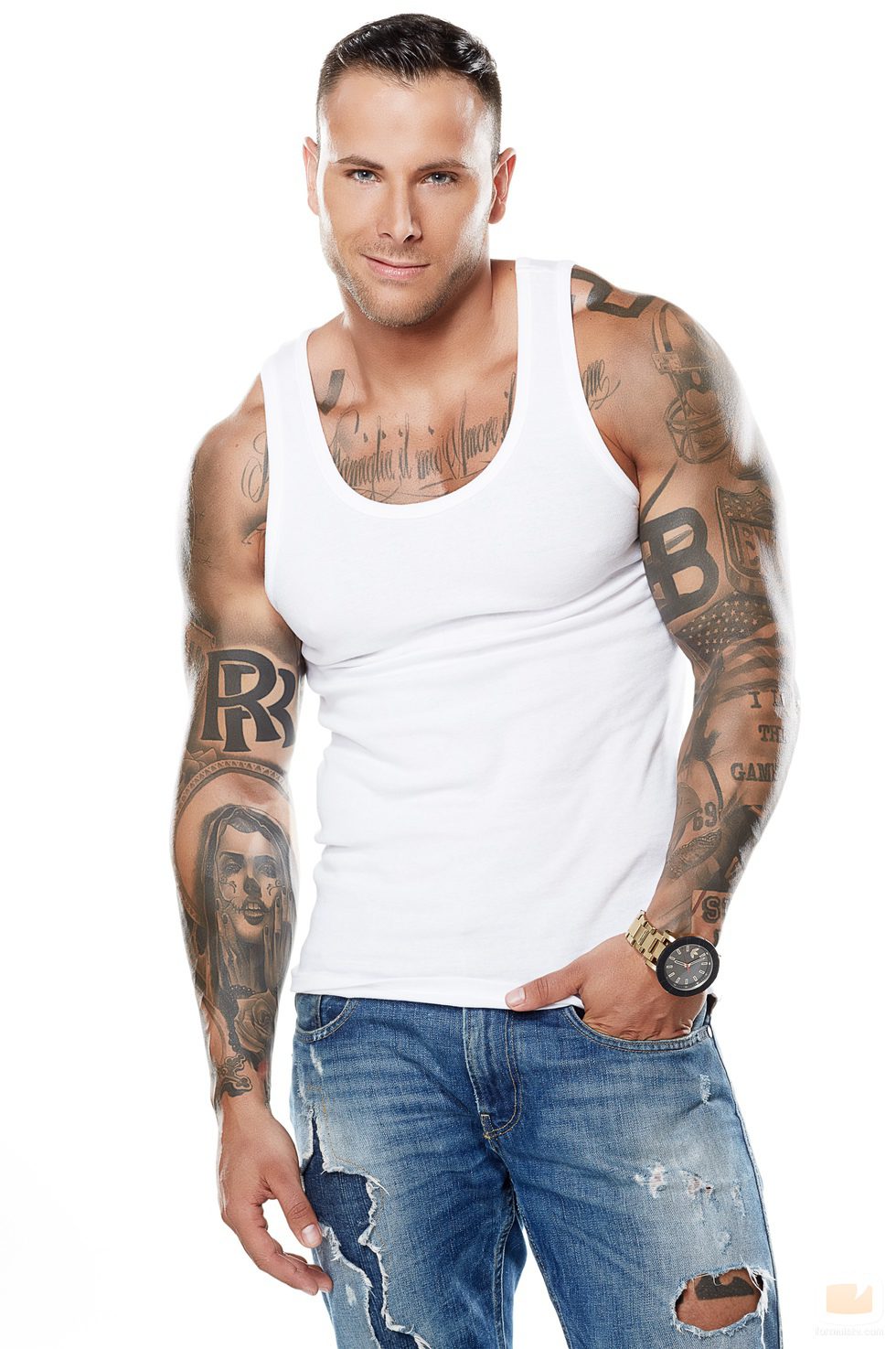 Foto promocional de Esteban, participante de 'MTV Super Shore'