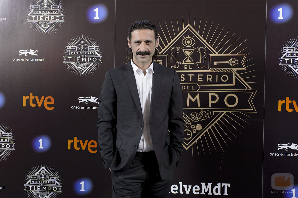 Nacho Fresneda en la presentación de 'El Ministerio del Tiempo'