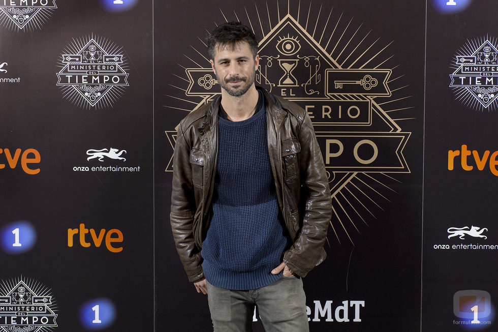 Hugo Silva en la presentación de 'El Ministerio del Tiempo'