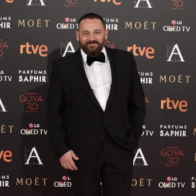 Pepón Nieto en la alfombra roja de los Goya 2016
