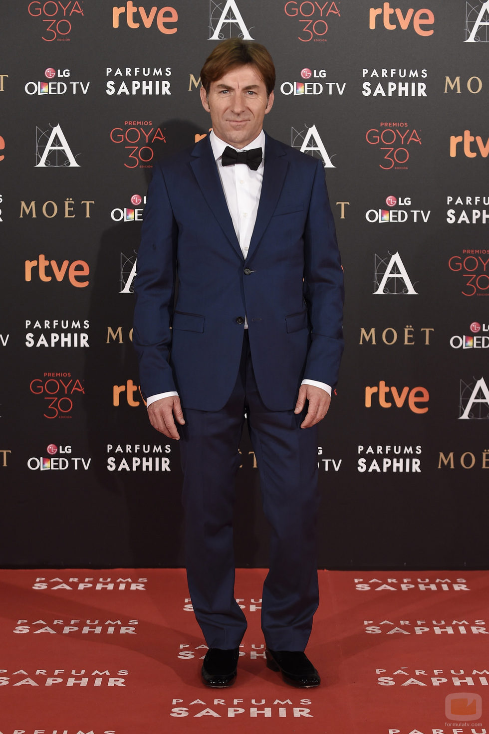 Antonio de la Torre en la alfombra roja de los Goya 2016
