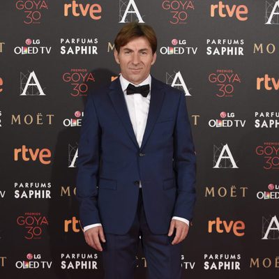 Antonio de la Torre en la alfombra roja de los Goya 2016