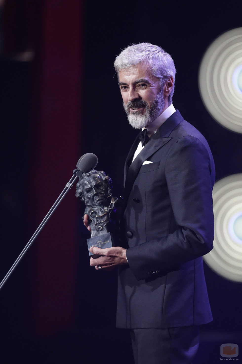 Ganadores Goya 2016: Paco Rodríguez, Mejor maquillaje y peluquería por "Nadie quiere la noche"