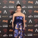 Verónica Sánchez en la alfombra roja de los Goya 2016
