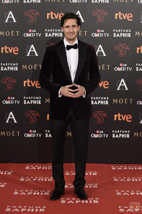 Juan Diego Botto en la alfombra roja de los Goya 2016