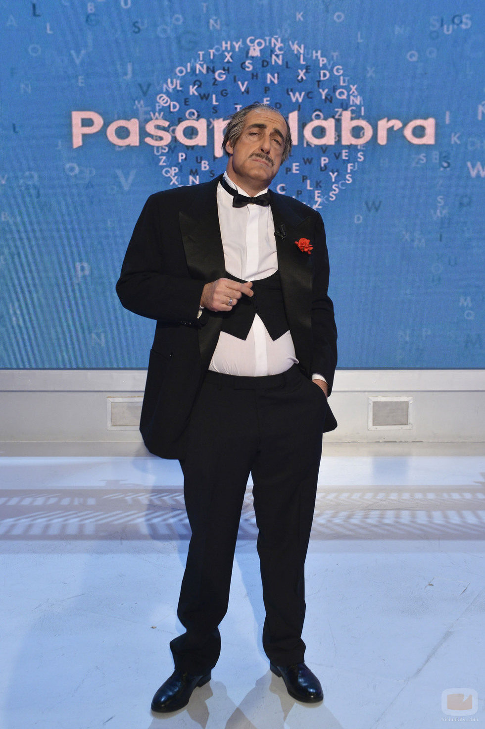 Felisuco se disfraza de Don Vito Corleone en el carnaval de 'Pasapalabra'