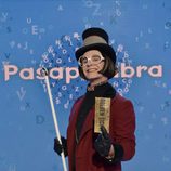 Christian Gálvez se convierte en Willy Wonka en el carnaval de 'Pasapalabra'