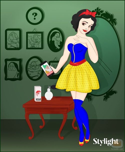 Blancanieves se abre un perfil en Tinder