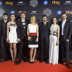 Los actores de 'El Ministerio del tiempo' se reúnen con motivo del estreno de la 2ª temporada